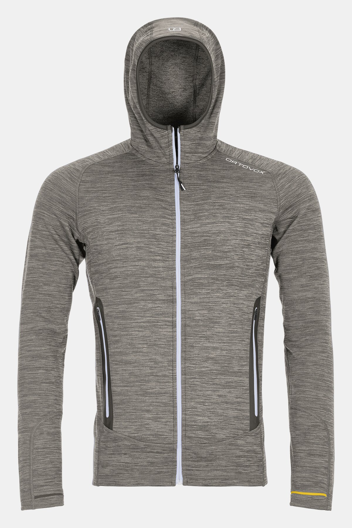 Fleece light melange hoody m store